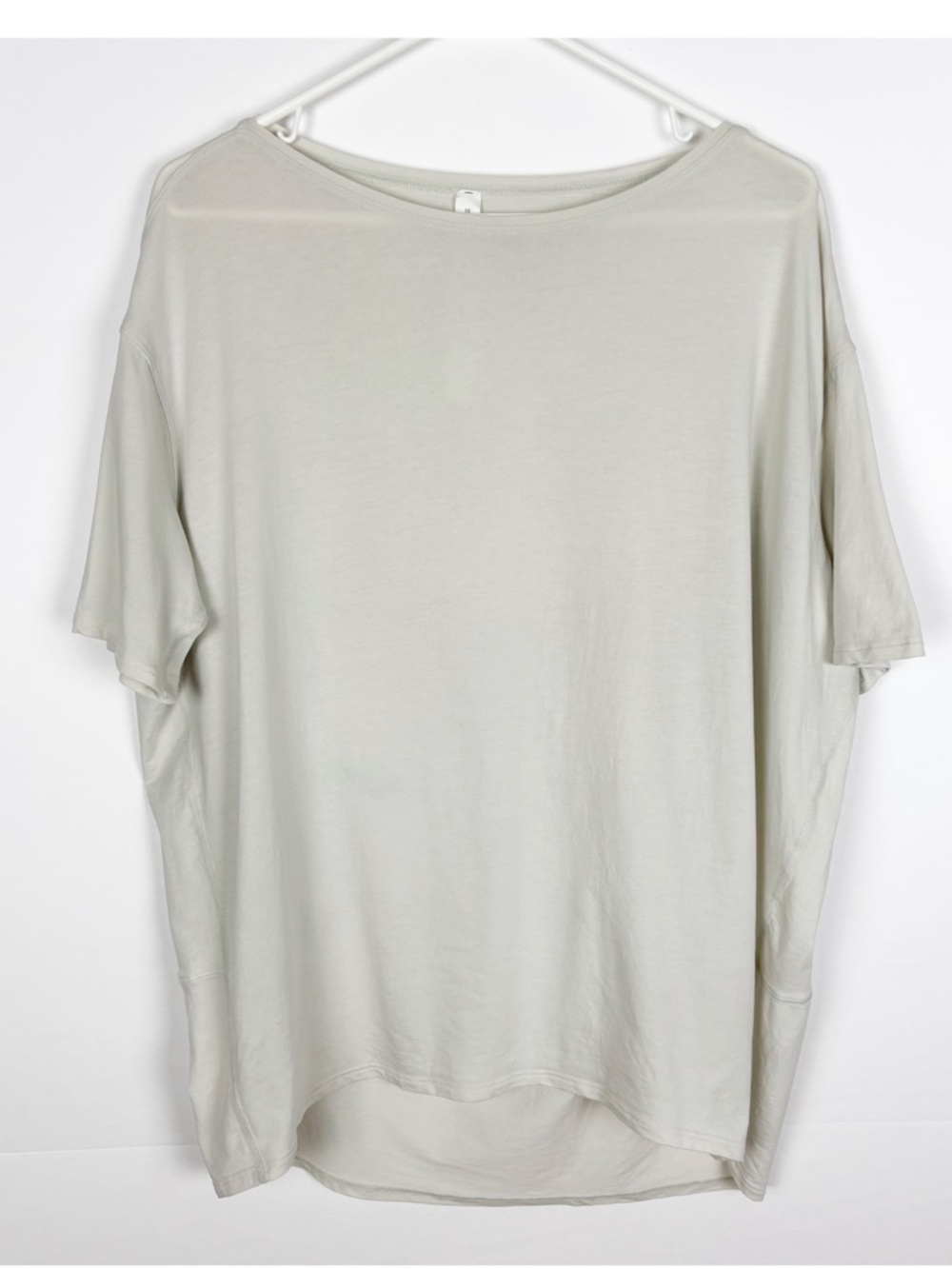 Lululemon Back In Action Short Sleeve T Shirt Size 10 Active Wear Athletic - Picture 4 of 9